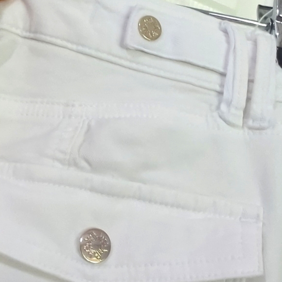 WHBM Mid-Rise Pret-A-Pedi Straight Cropped Pants Size 10 NWT - Picture 11 of 15